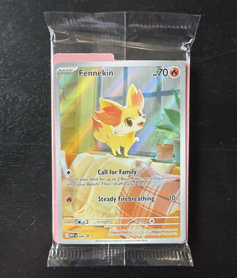Pokémon TCG Fennekin Promo Holo 080 Chaos Rising ETB EN - SEALED