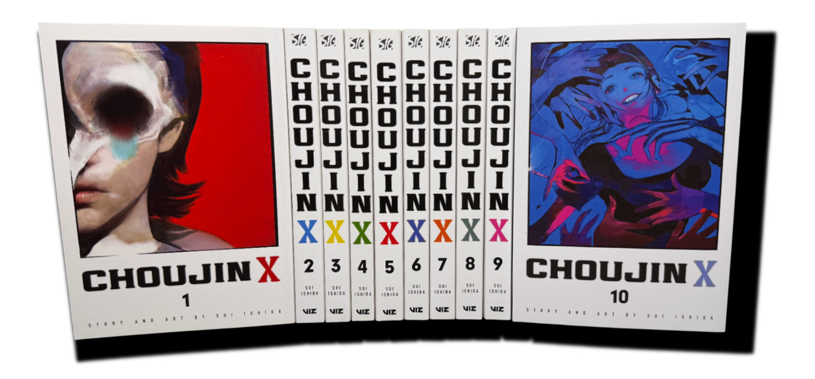 Choujin X Volumes 1-10 Complete Manga Set BRAND NEW English! Official Viz Media!