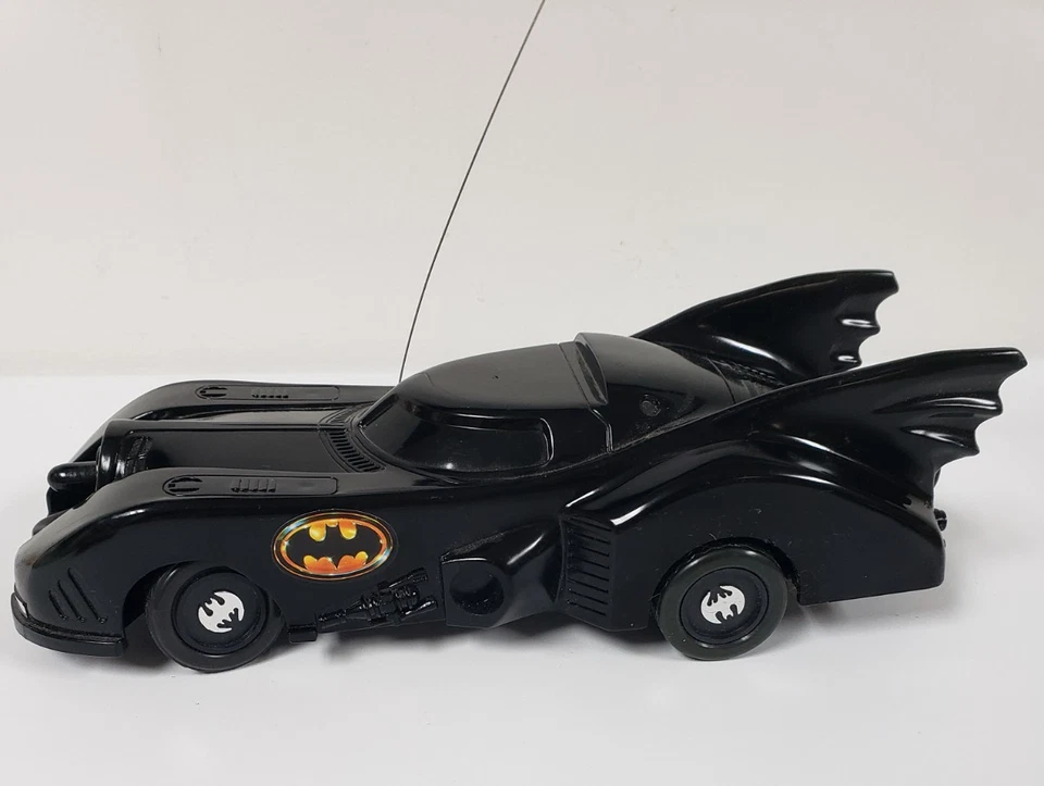 蝙蝠侠遥控蝙蝠车玩具Biz 1989 DC漫画测试作品! — 第 4/4 张图片
