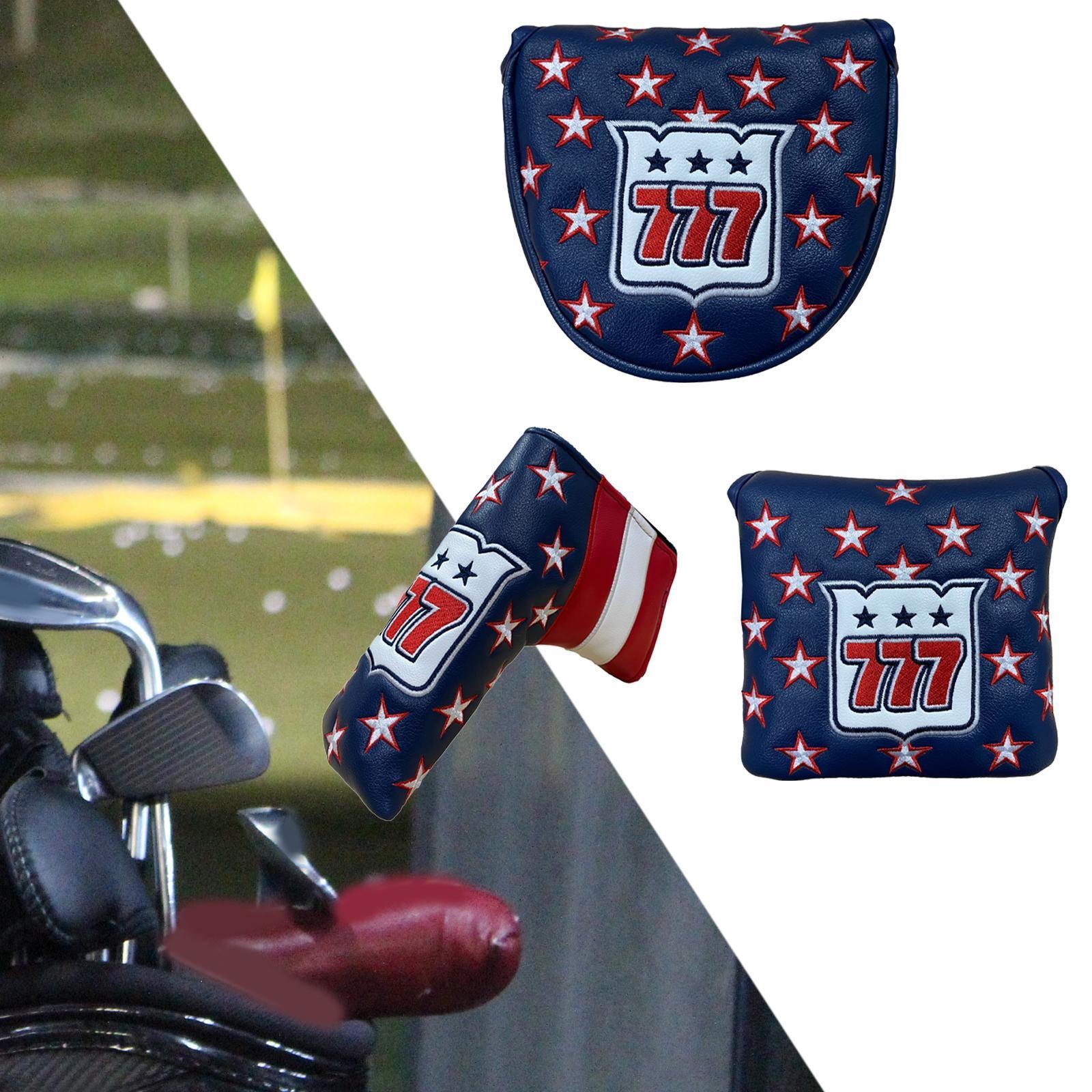 Golf Putter Head Cover Golf Club Headcover Training Equipment Wrap ...