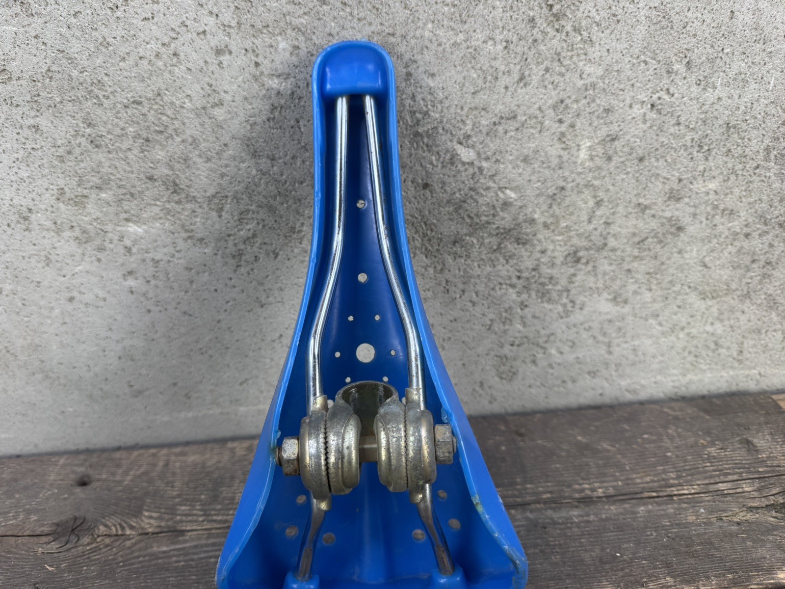 viscount dominator bmx seat Blue 2166 Vintage Old School 