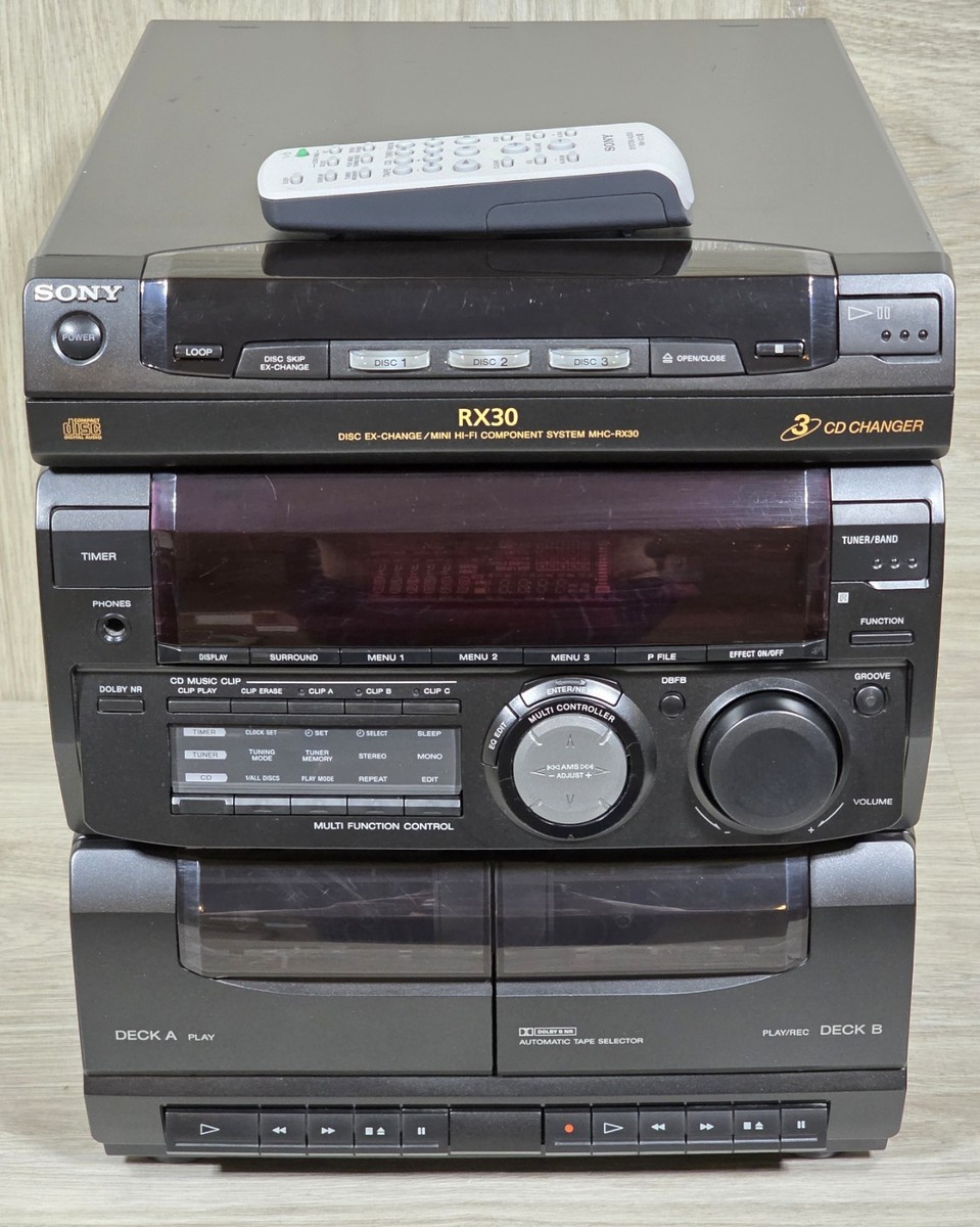 パイオニア　スタイリッシュ CD/MINI COMPONENT SYSTEM ￼ my-new-mini-hifi-v0-