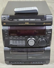 Sony MHC-RX30 3 Disc CD Mini Hi-Fi Component System w/Remote - READ DESCRIPTION 