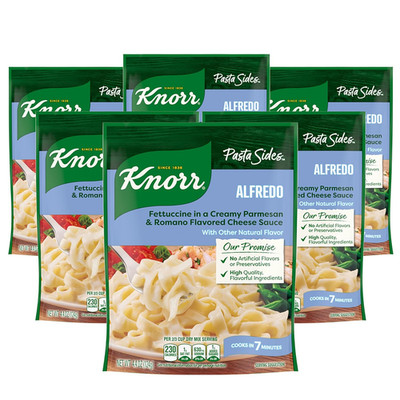 Knorr Pasta Side Dish 6 Count for Delicious Quick Pasta Side Dishes Alfredo Fett