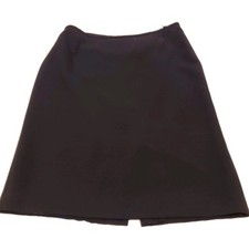 Calvin Klein Black Pencil Skirt Career Office Professional Size 10 Lined