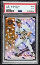 1997 Pinnacle Certified Stars Mirror Gold Mark McGwire #139 PSA 9 MINT 0j4n
