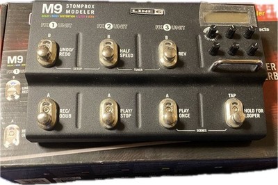 LINE 6 M9 Stompbox Modeler Multi-Effects Pedal w/ New Genuine