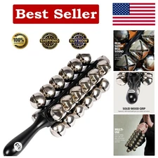 Authentic Hand Sleigh Bells - 25 Steel Jingles for the Perfect Holiday Sound