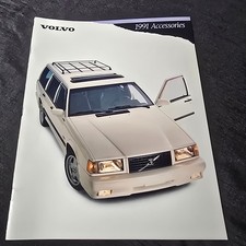 Vintage 1991 Volvo Accessories Catalog Sales Brochure 740 Wagon GL GLE Turbo
