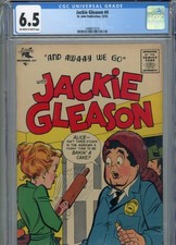 JACKIE GLEASON #4 SOLID GRADE CGC ST. JOHN PUB. 1955 HILARIOUS COVER GEM