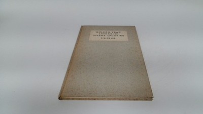 			Golden Year, Fieldfare, Argus Press Ltd, 1953, Hardcover		