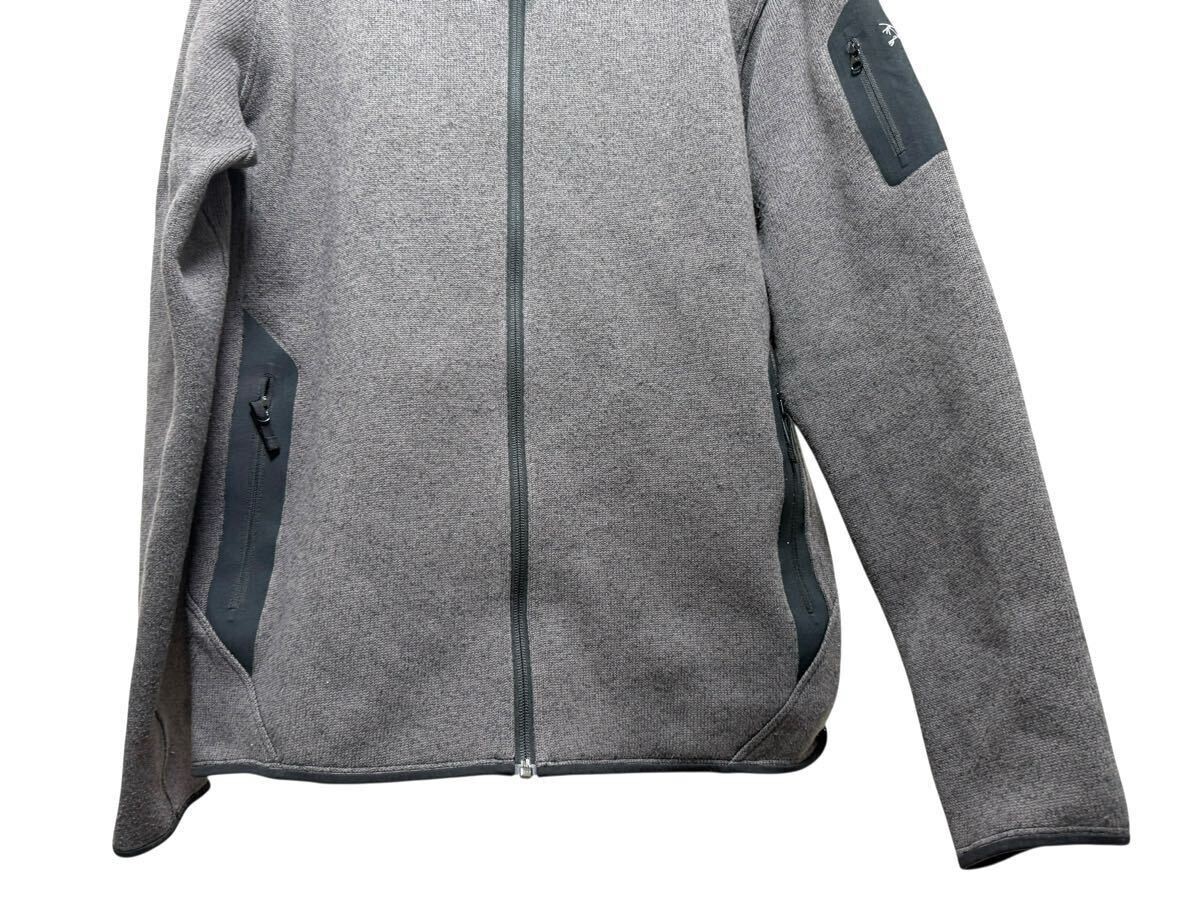 ARC'TERYX ARC TERYX COVERT CARDIGAN M 29673 L taglia grigio cardigan coperto giacca pile zip