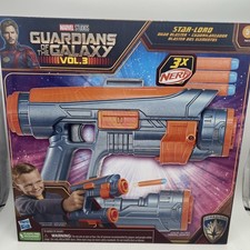NERF Marvel Guardians of the Galaxy Vol. 3 Star-Lord Quad Blaster Cosplay New