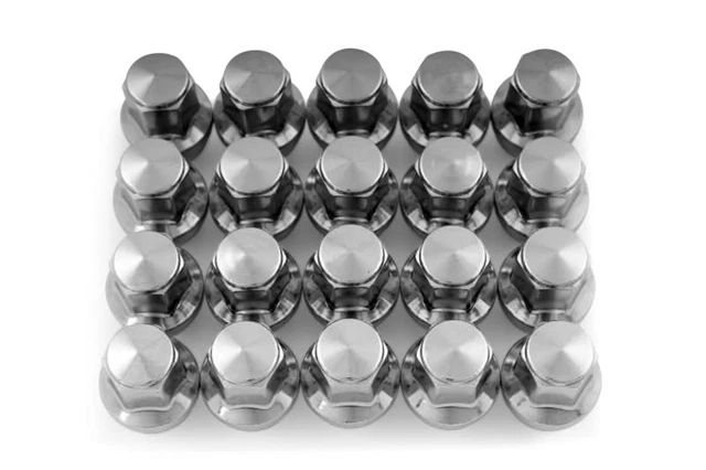 New Chrome Lug Nuts 20pc fits 2012-2021 Tesla Model 3 S X Y 6509422AA - Image 3 of 3