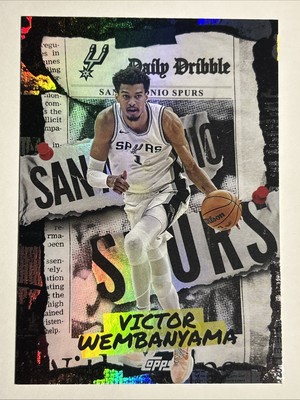 2025-26 Topps Basketball Victor Wembanyama Daily Dribble Rainbow Foil #DD-11