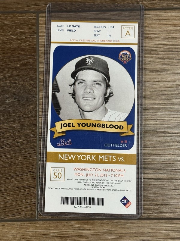 2012 Bryce Harper Career HR #9 Unused Ticket Stub Nationals Phillies HOF