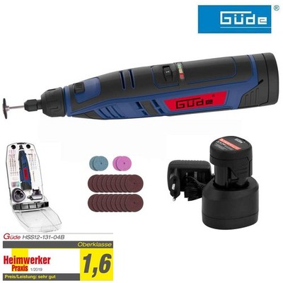 Güde 12V Li Akku Multifunktionchleifer kompatibel Dremel Zubehör