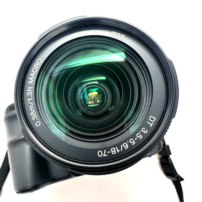 Sony Alpha a100 10.2MP Digital SLR Camera - Black (Body Only) for