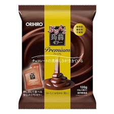 Orihiro KonjacJelly Premium Chocolate 120g(20gx6pcs)巧克力口味蒟蒻