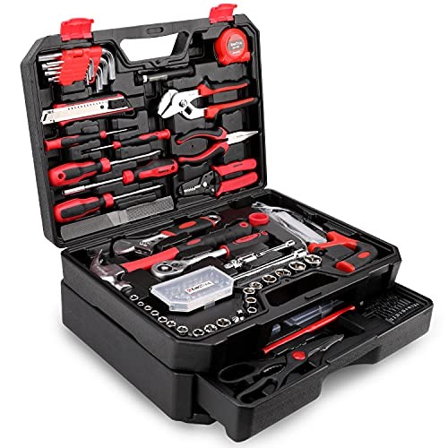  325 Piece Home Repair Tool Kit, General Home/Auto Repair Tool Set, 325-Pieces