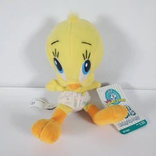 Tweety Bird Baby Bean Bag Plush 8" Stuffed Animal Soft Toy