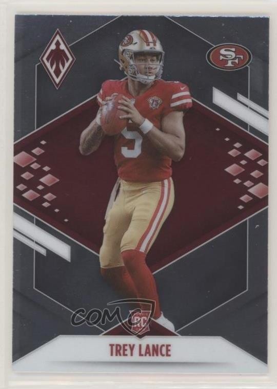 2021 Panini Phoenix Rookie Trey Lance #103 Rookie RC 5r6