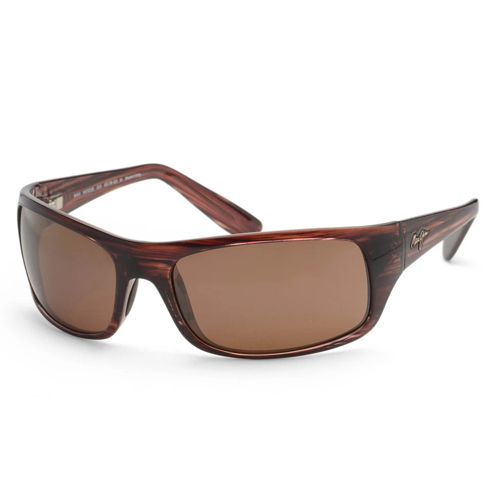 Maui Jim Men's 65mm Brown Polarized Sunglasses MJ0202S-003