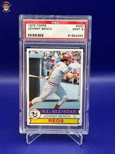 1979 Topps Johnny Bench #200 - Cincinnati Reds - PSA 9