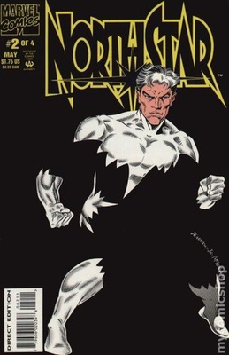 #ad Northstar #2 FN 1994 Stock Image $2.90