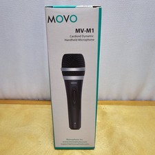 Movo MV-M1 Handheld Vocal Microphone w/MC-XLR3 Microphone Cable