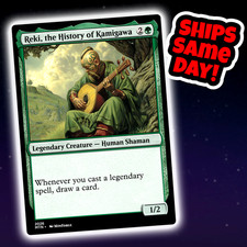 Reki The History Of Kamigawa - Custom Art Magic: The Gathering Playtest Card