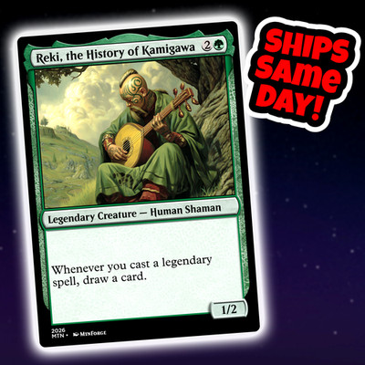 Reki The History Of Kamigawa - Custom Art Magic: The Gathering Playtest Card