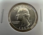 1963 90% Silver Uncirculated Washington Quarter