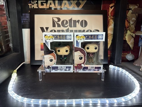 Funko Pop Once Upon a Time Belle #383 Zelena 384 In Box VG+