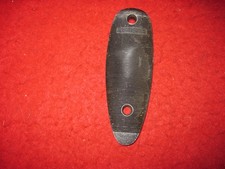Remington Rifle Black Aluminum Buttplate 18378