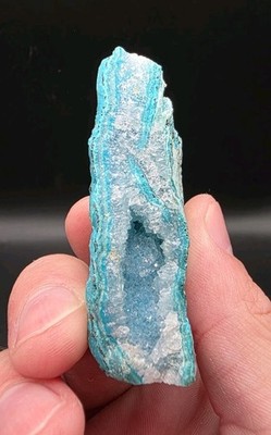 Gem Silica Chrysocolla Druzy Quartz Ray Mine Az
