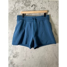 Lululemon Soft Ambitions High Rise Short 4"Blue Borealis Size 12
