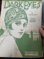 4-pack of Post/1920 vintage sheet music