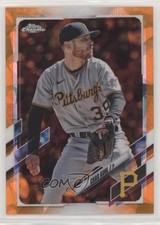 2021 Topps Chrome Update Sapphire Edition Orange 4/25 Chad Kuhl #US105 0q0m