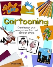 Cartooning (QED Learn Art), Deri Robins, Used; Good Book