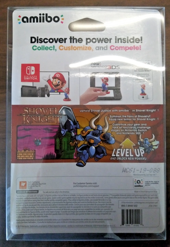 SHOVEL KNIGHT GOLD EDITION AMIIBO NEU Original Nintendo Switch 3DS KUNSTSTOFFBOX - Bild 5 von 6