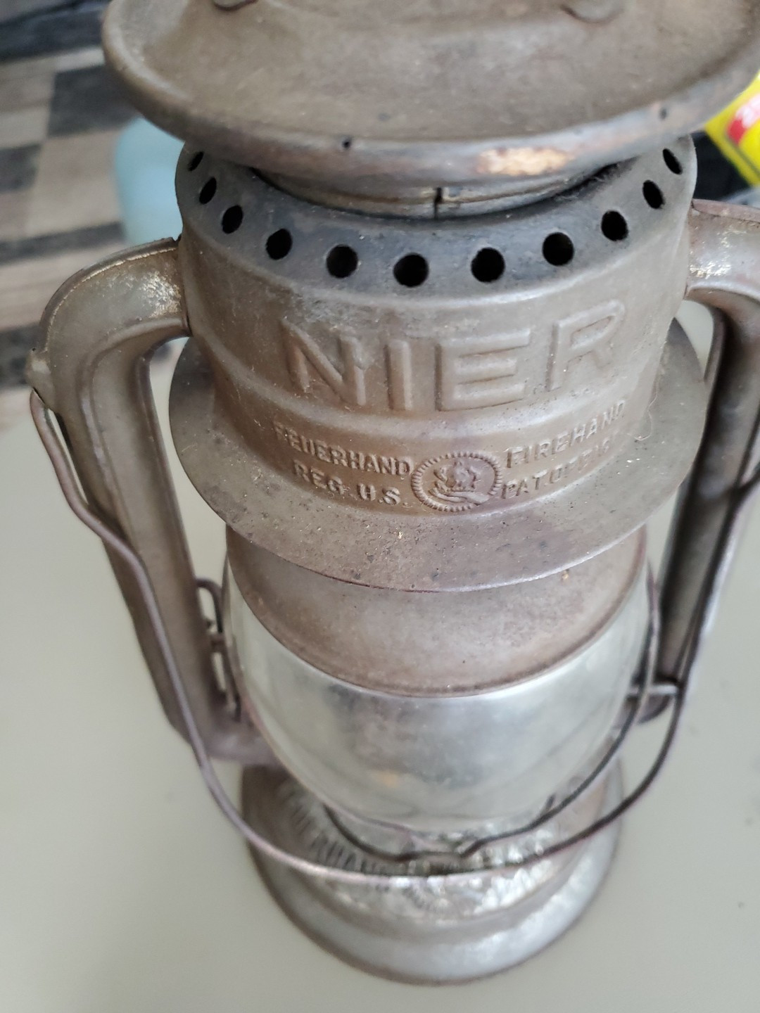 Vintage Antique Nier Feuerhand 260 Lantern German Quality