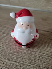 Nikolaus Weihnachtsmann Keramik Figur  Neuwertig Geschenk Weihnachten