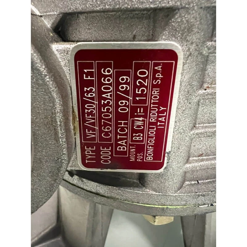 Bonfiglioli Reduziergetriebe Typ VF/VF30/63F1 - Bild 3 von 3