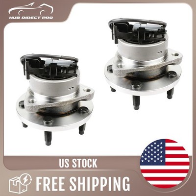 Pair Front Wheel Hub Bearing Assembly For Chevrolet HHR LS Panel LT 2006-2011