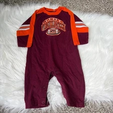 Vintage Virginia Tech Baby Jumpsuit 3-6 Months