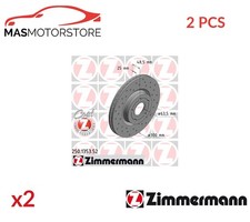 BREMSSCHEIBEN SATZ PAAR VORNE ZIMMERMANN 250135352 2PCS P FÜR VOLVO V50,S40 II