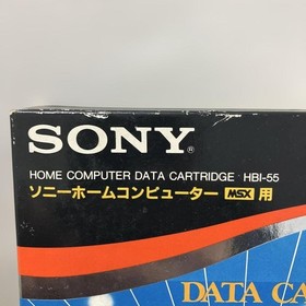 1-165SONY MSX data cartridge Japanese