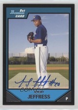 2007 Bowman Prospects Jeremy Jeffress #BP115 Auto 1e15