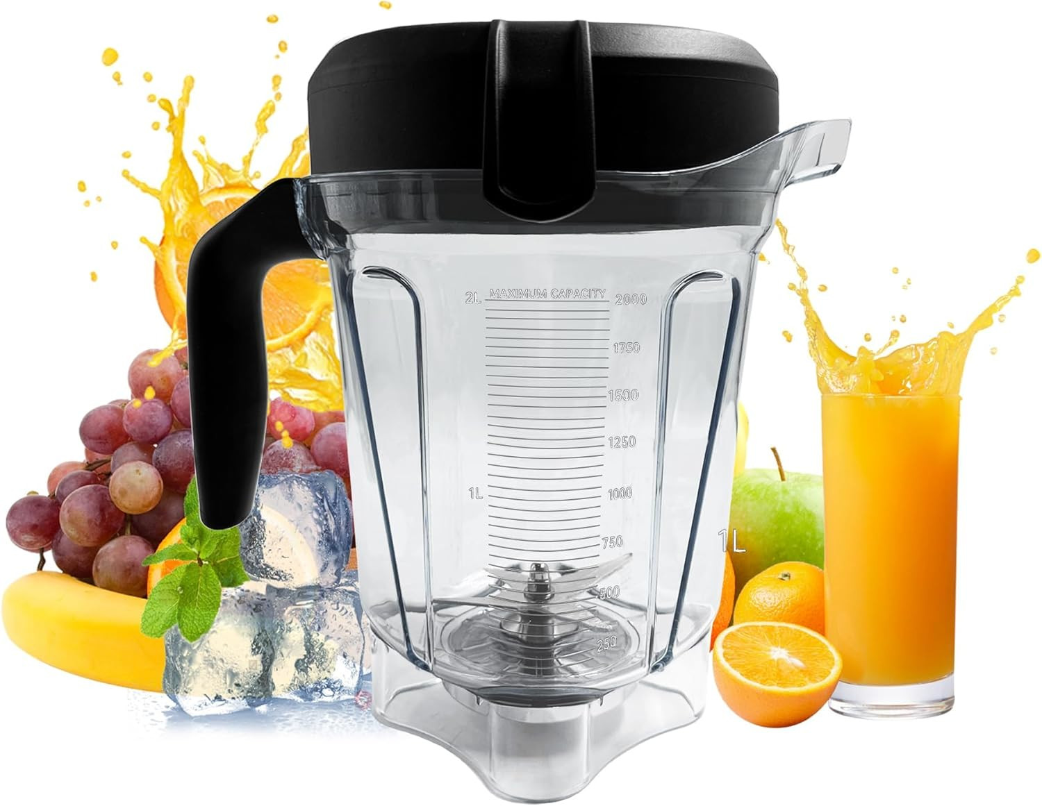 For Vitamix 64Oz Low-Profile Blender Pitcher, Replacement fo